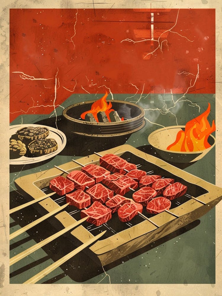 Yakiniku Mid Century Modern 3