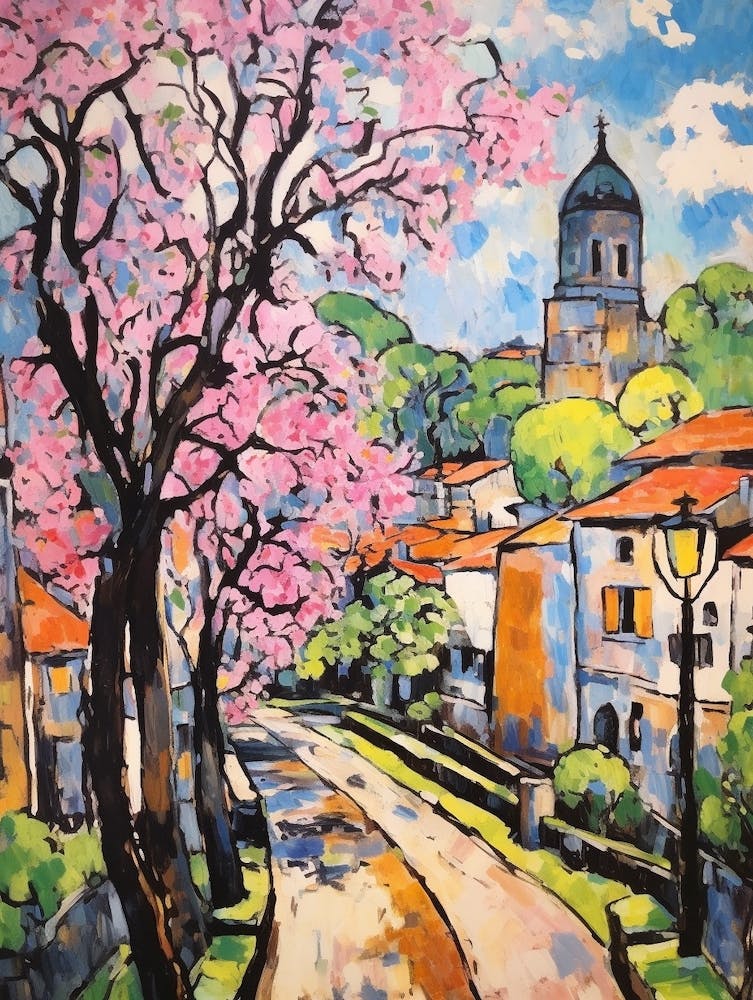 Lucca Italy 3 Fauvist Painting