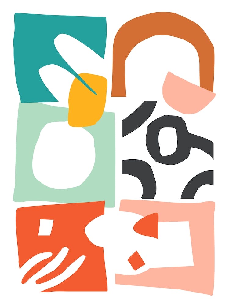 Abstract Paper Cut