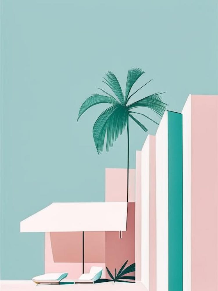 Punta Cana Dominican Republic Simplistic Tropical Destination