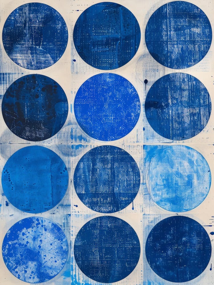 Blue Circles 3