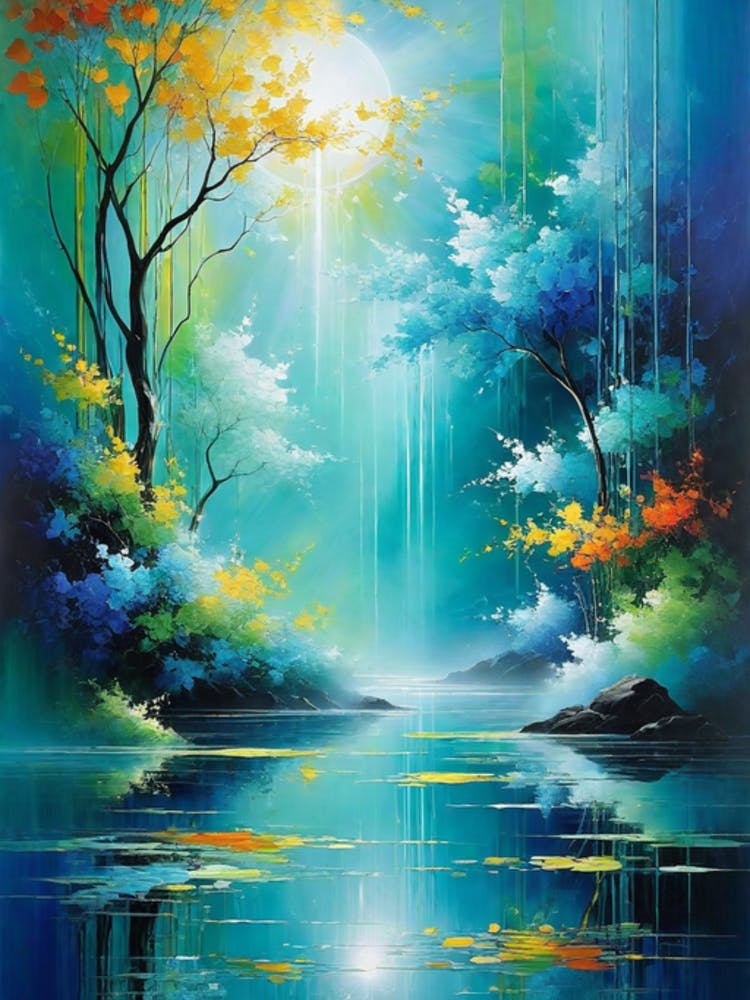 Forest By Russian Artist