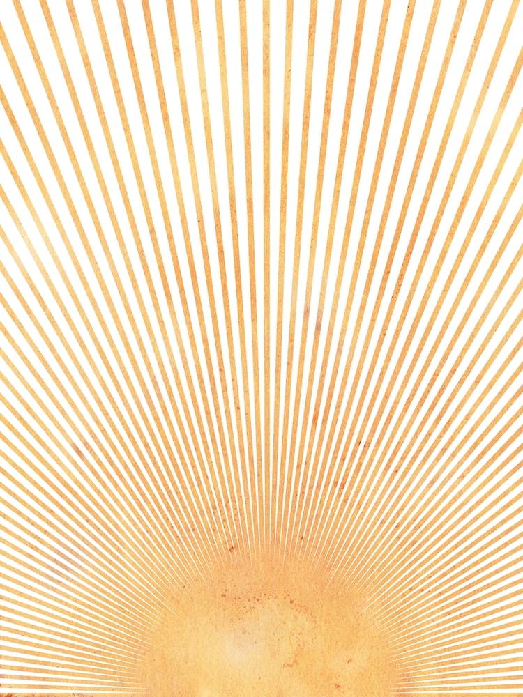 Abstrakter Sonnenaufgang