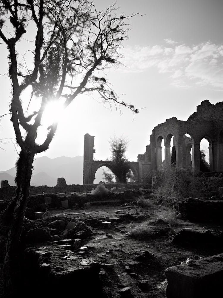 Ravello, Italy, Black And White Photography 4