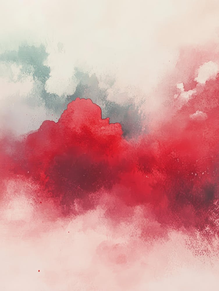 Abstract Watercolor Painting 81