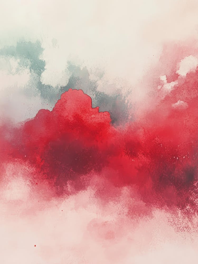 Abstract Watercolor Painting 81