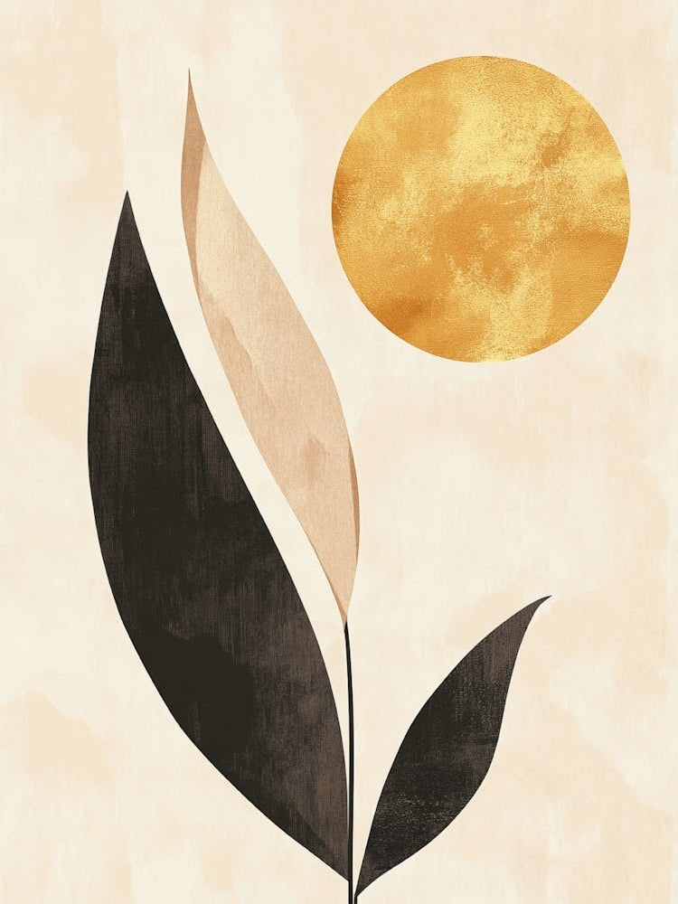 Golden Sun Canvas Print 4