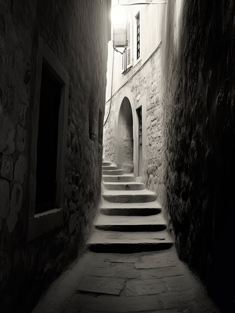 Dubrovnik, Croatia, Photography In Black And White 4