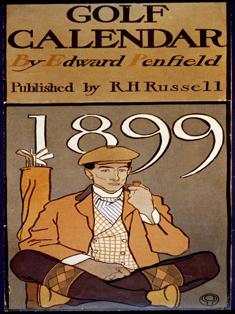 Golf Calendar (1899) , Edward Penfield 1