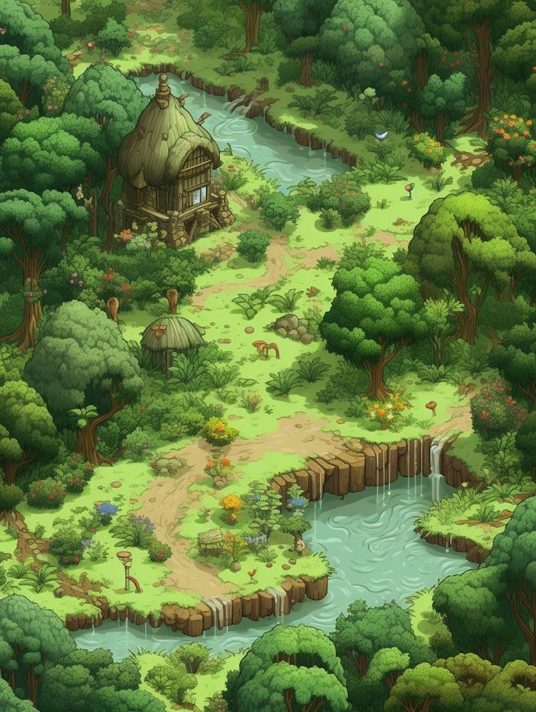 Iwokrama Forest Reserve Pixel Art 2