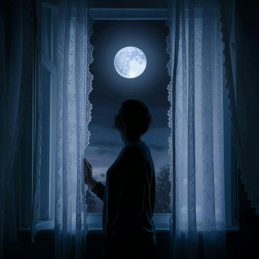 A Mesmerizing Midnight Portrait Features The Silho Xbta54ygqlgc08zreip65a 2w8riwxxsikmq4x Yhjkyw