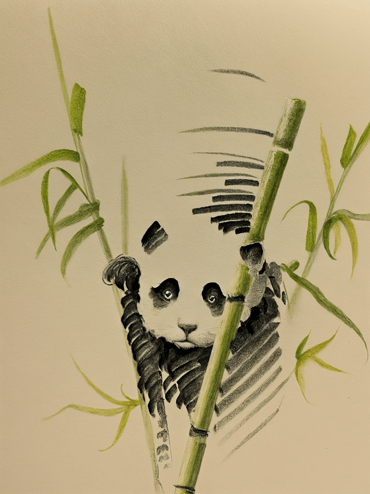 Panda Sketch no2