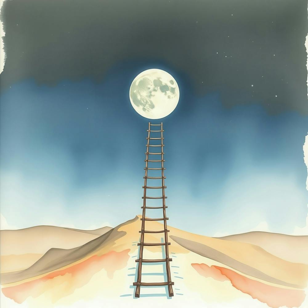 Échelle Vers La Lune