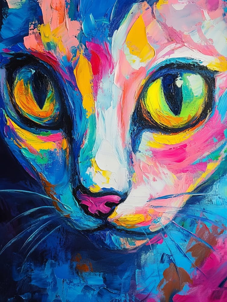 Colorful Cat