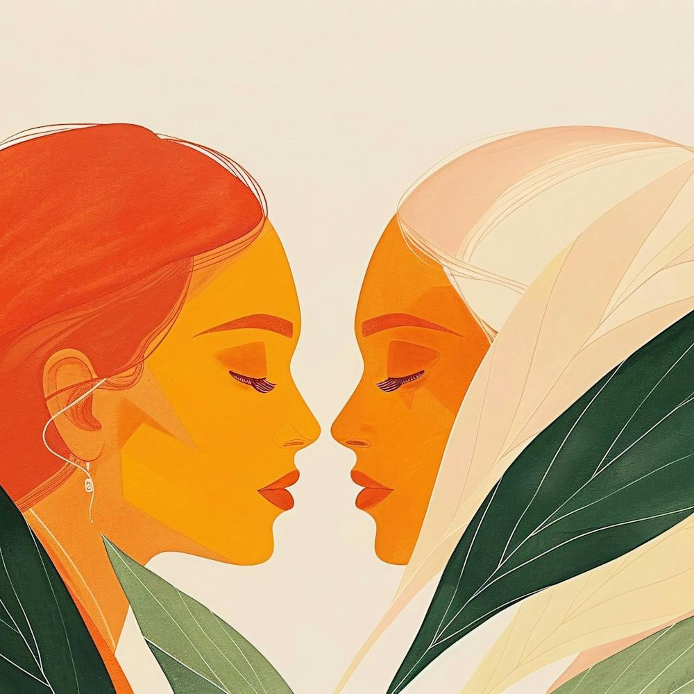Two Women Kissing