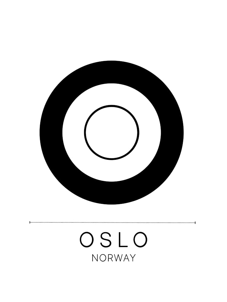 Oslo City Typography
