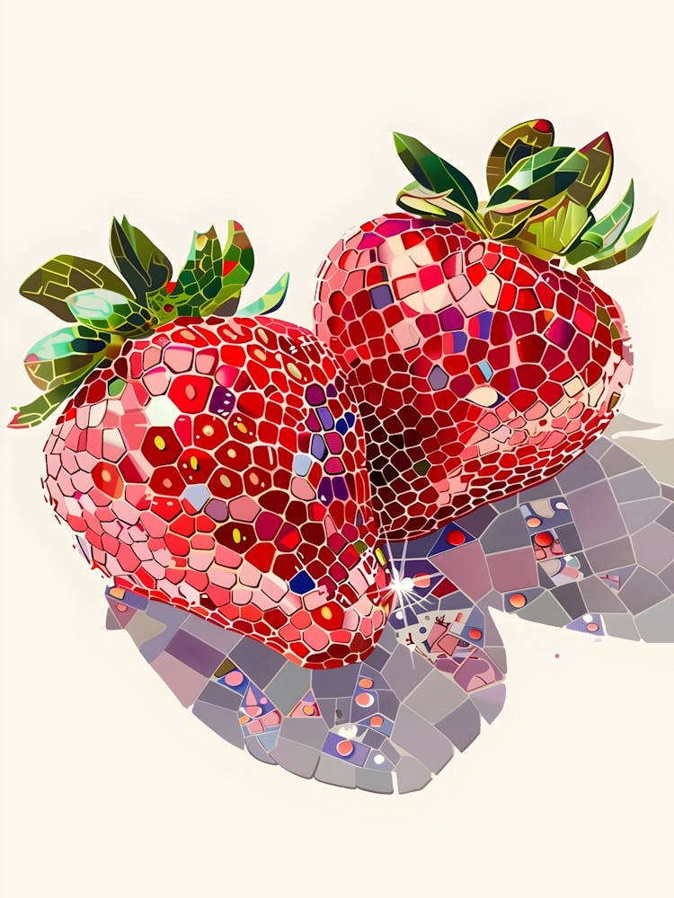 Strawberry Mosaic