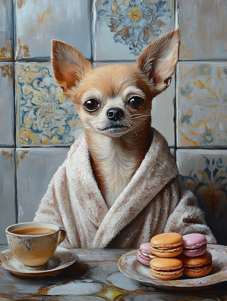 Chihuahua At The Spa 3