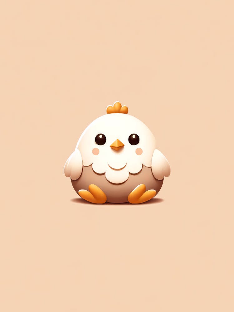 Baby Chicken Nursery Baby Print