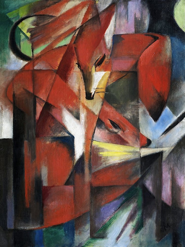 The Foxes (1913), Franz Marc