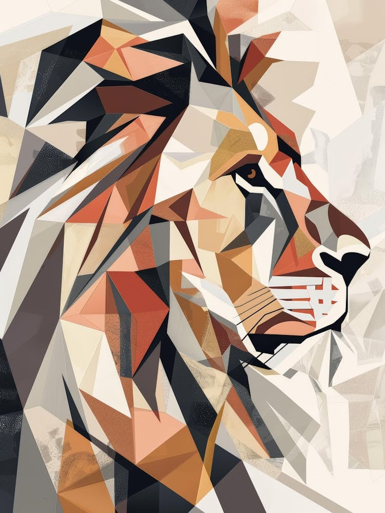 Geometric Lion