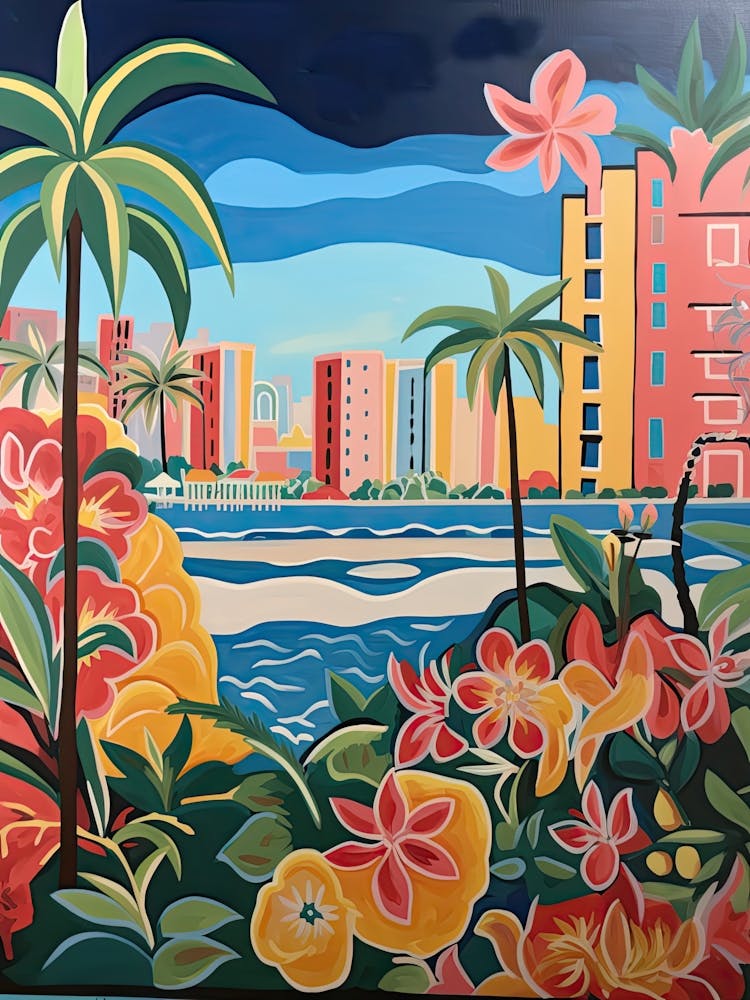 Long Beach, California, Matisse And Rousseau Style 3