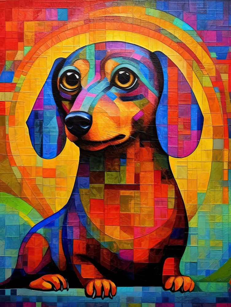 Cute Dachshund dog 2