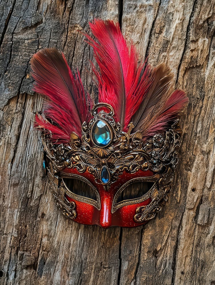 Venezianische Maske 64