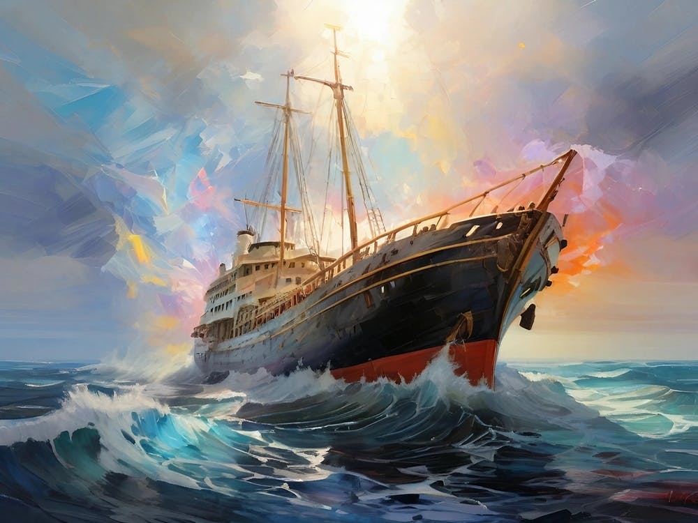 Ship In The Sea