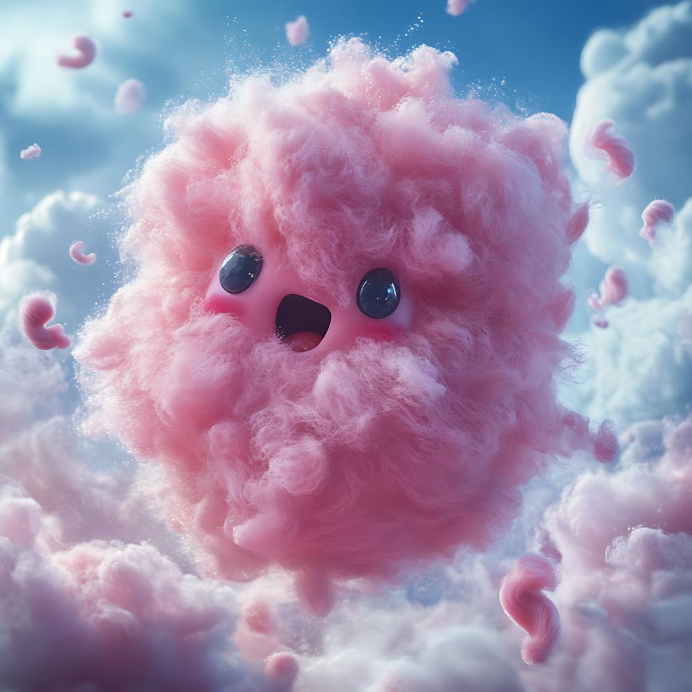 Cute Cotton Candy Air Creature 6