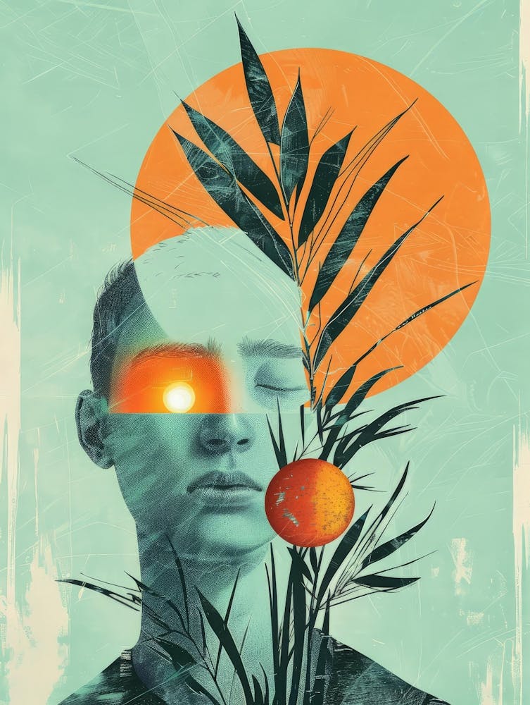 Man With A Flower