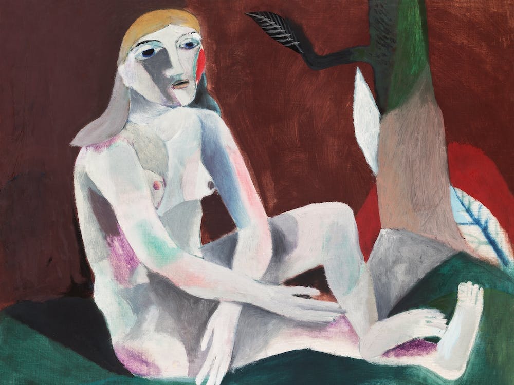 Seated Nude, Heinrich Campendonk