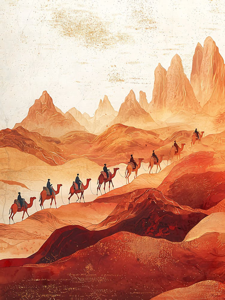 Camel Ride In The Desert 5