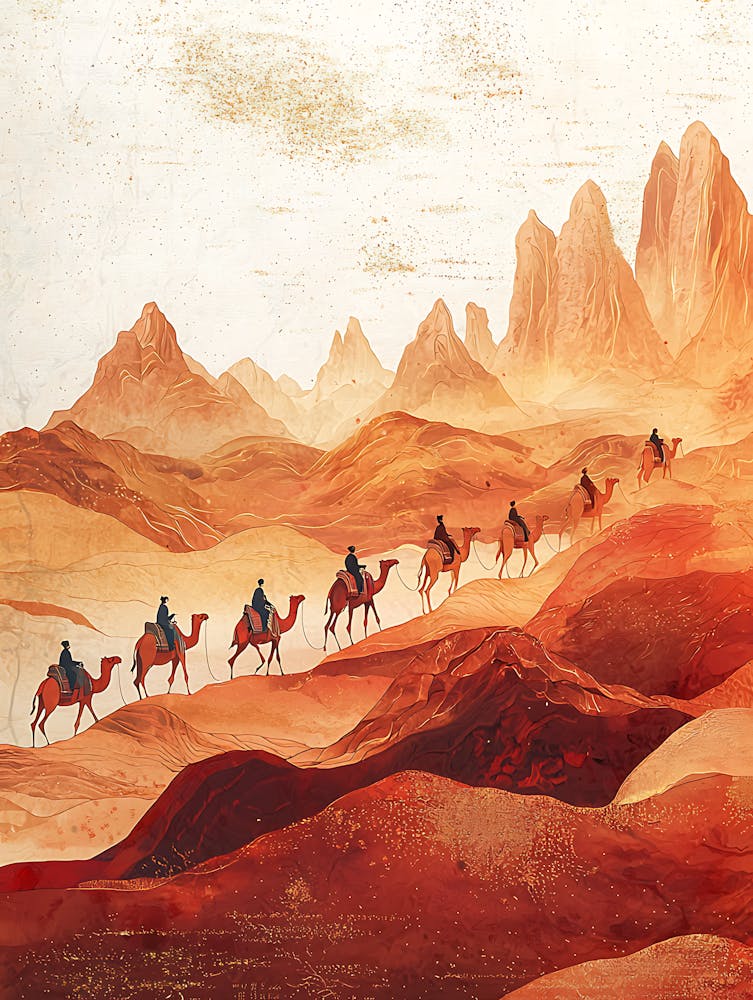 Camel Ride In The Desert 5