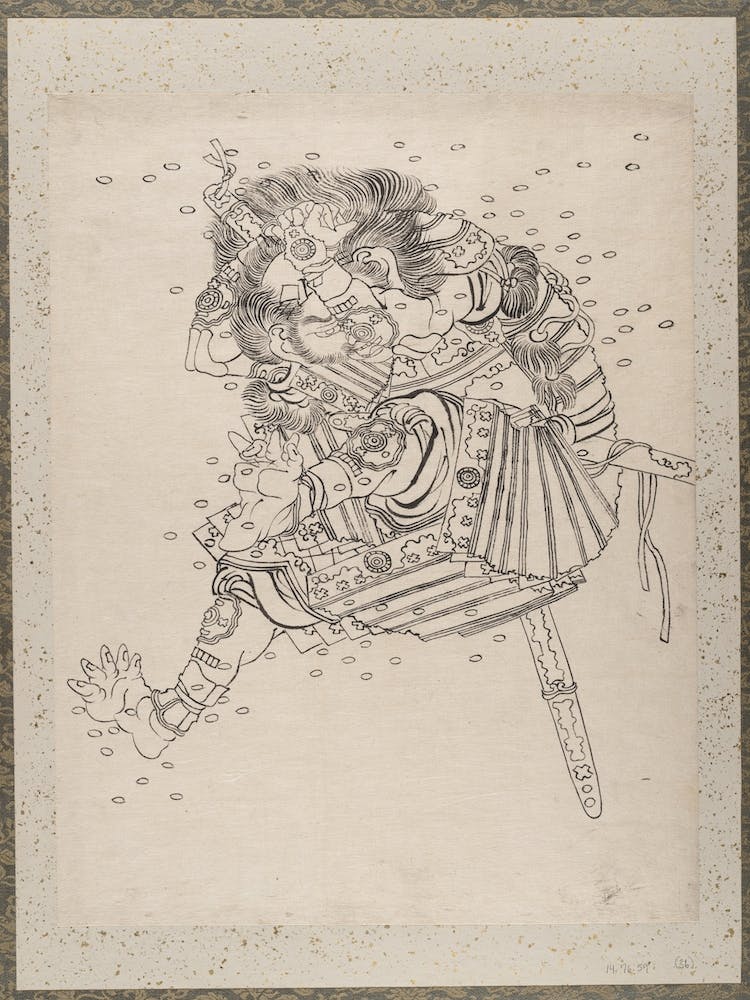 Samurai, Katsushika Hokusai 1