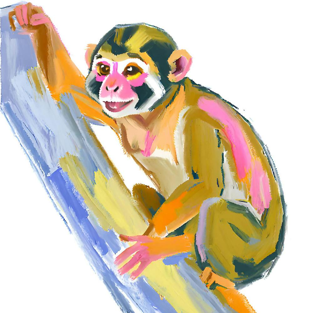 Squirrel Monkey 02