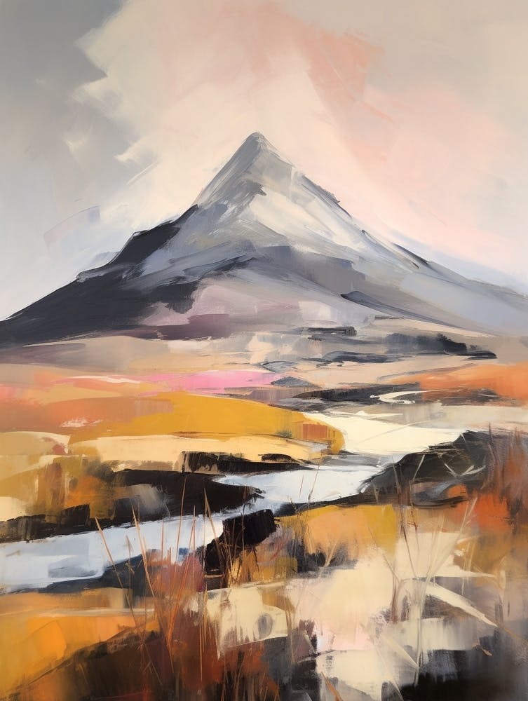 Ben Hope Scotland 2 Mountain Painting
