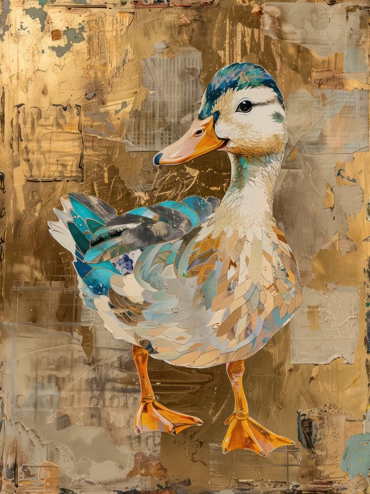 Ducklin Gold Effect Collage 3