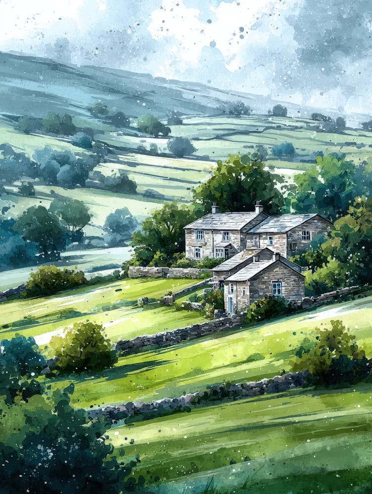 Aihrgdesign Isolated Watercolor Painting Of Countryside Lands 24062d6d Ff49 4c44 B035 B25f29884433 2