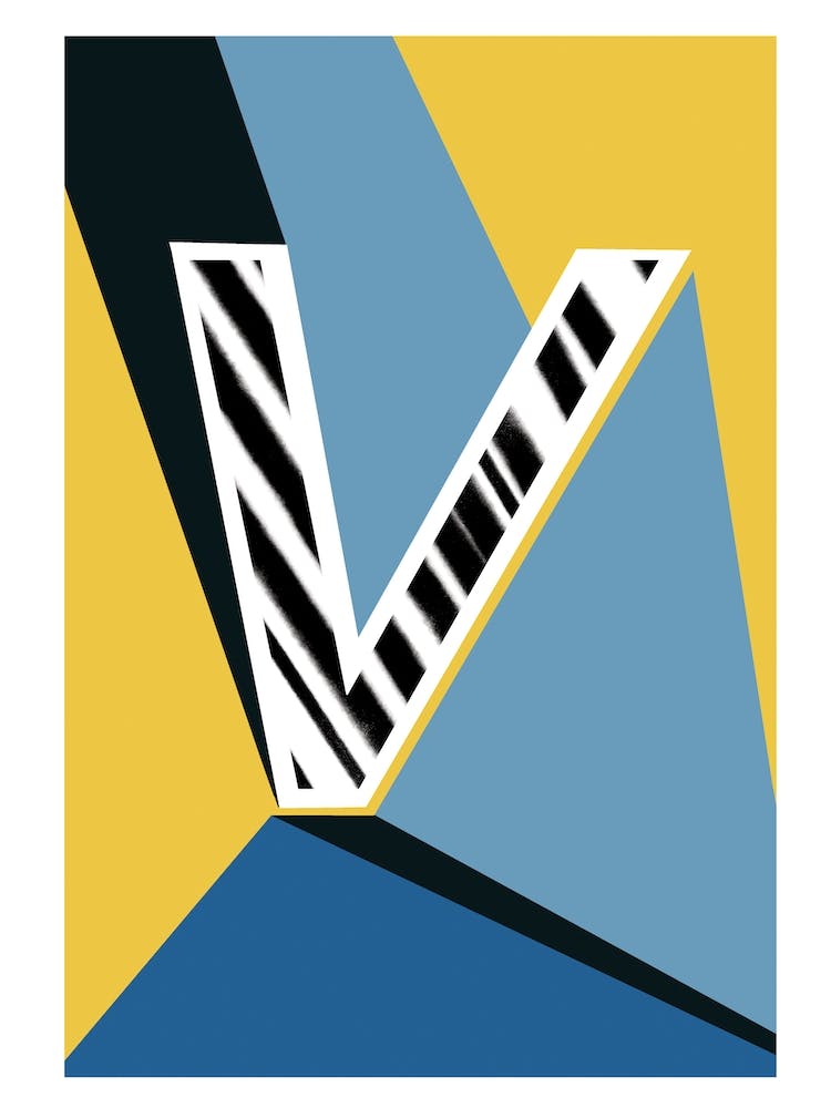 V Geometrische Schrift
