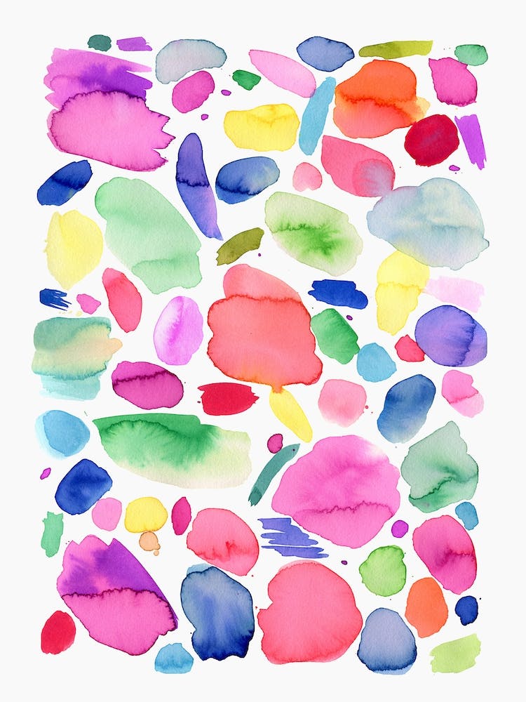 Color Joy Multicolored Colourful