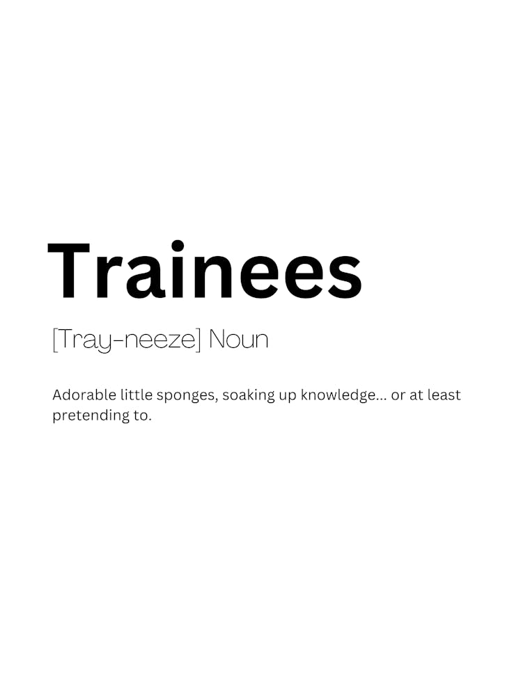 Trainees Definition Meaning