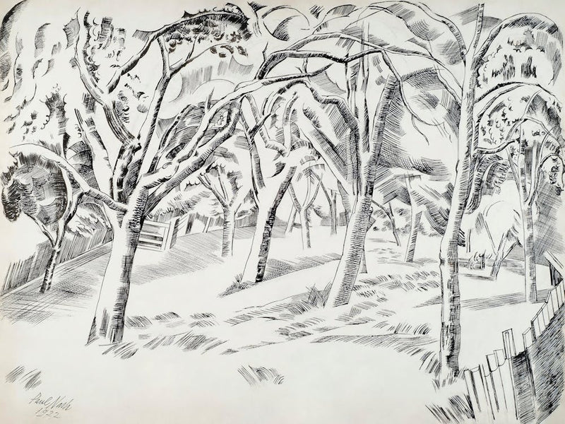 The Orchard (1922), Paul Nash