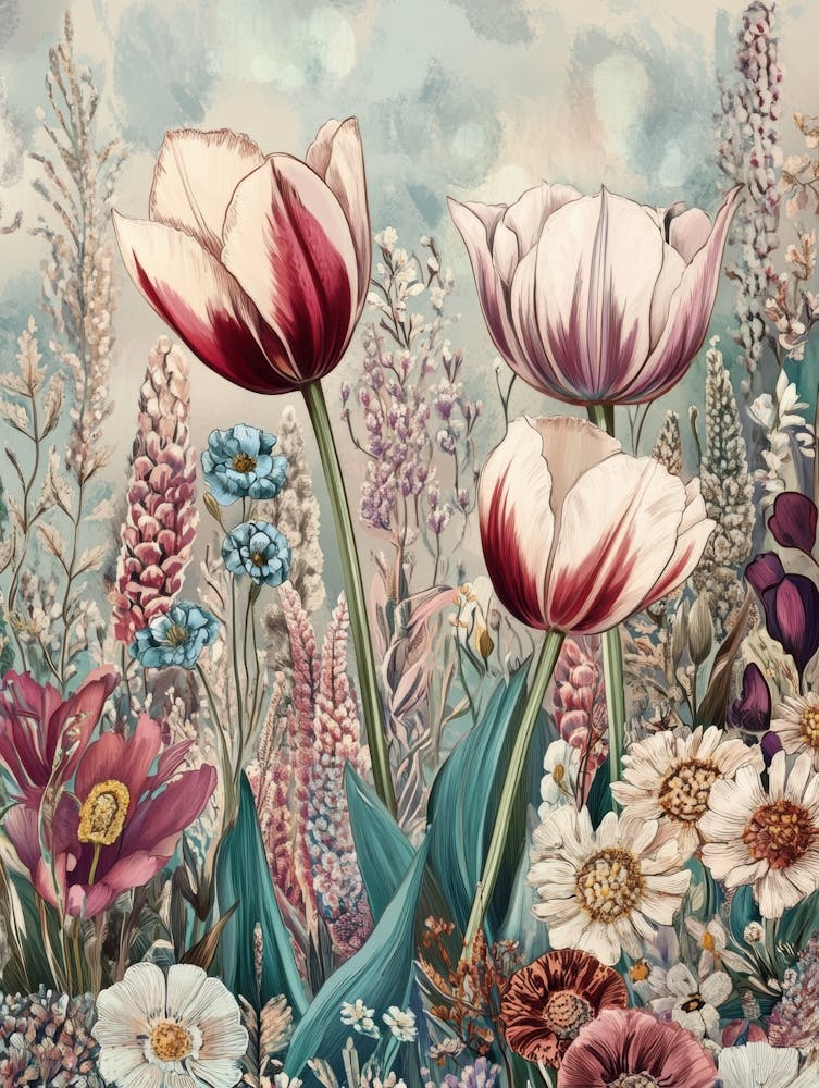 Tulips In The Garden 14