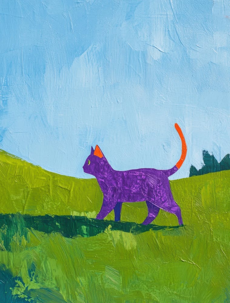 Purple Cat 3