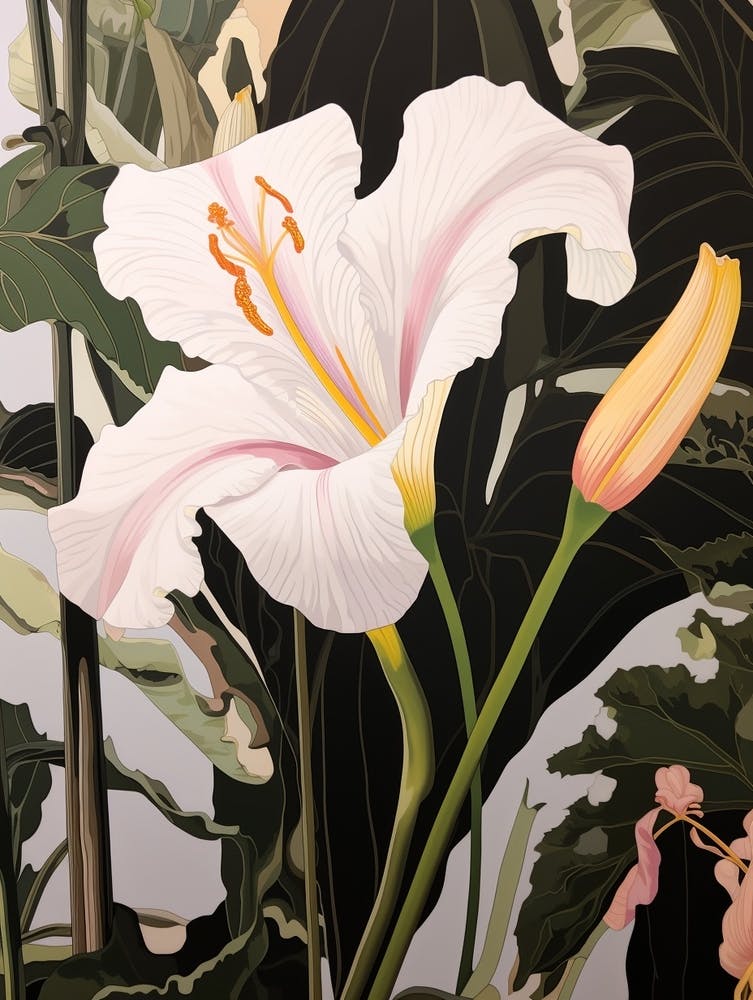 Flower Illustration Lily 4