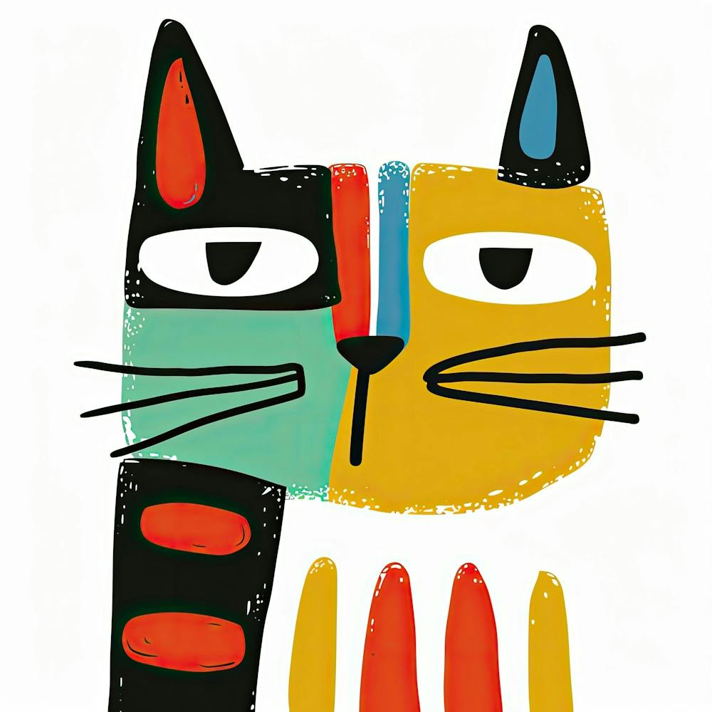 Charming Illustration Cat 1