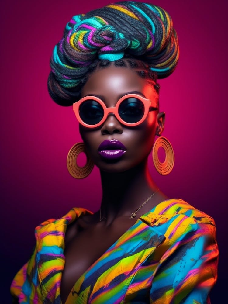 Vibrant Bold Portrait 2