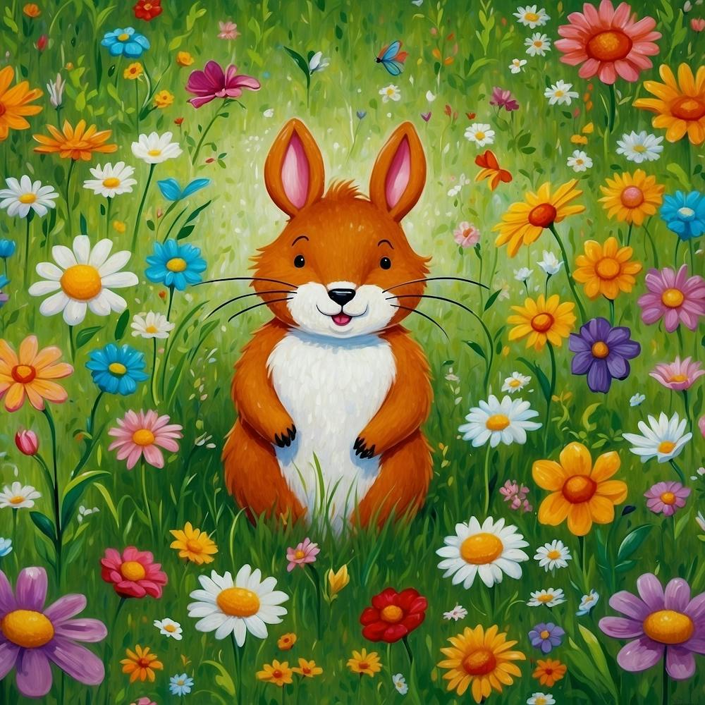 Bunny In The Meadow