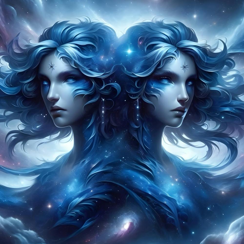 Two Women In The Sky